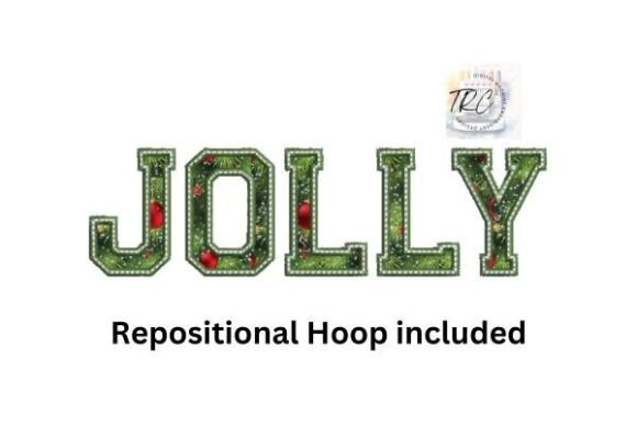 Jolly Applique Embroidery Design