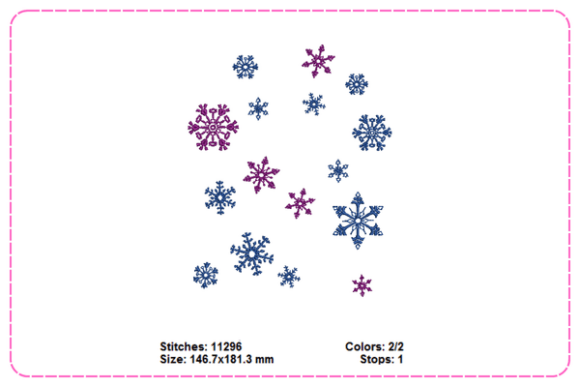 Star Flex Embroidery Design